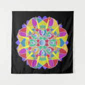 Star Flower Wandkleed (Voorkant (horizontaal))