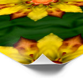 Star Flowers... Perfect Poster (Hoek)