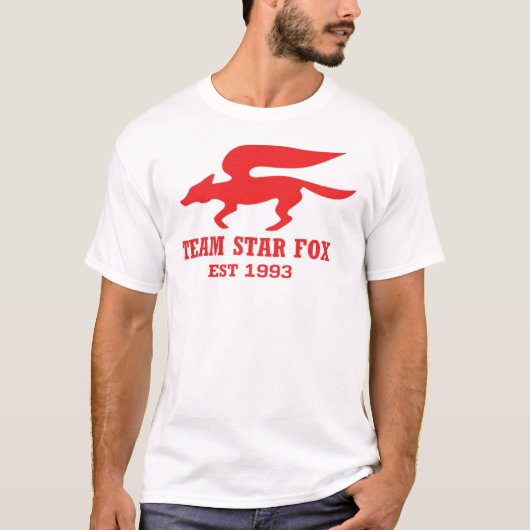 Star Fox Emblem Red Essential T-Shirt (Voorkant)