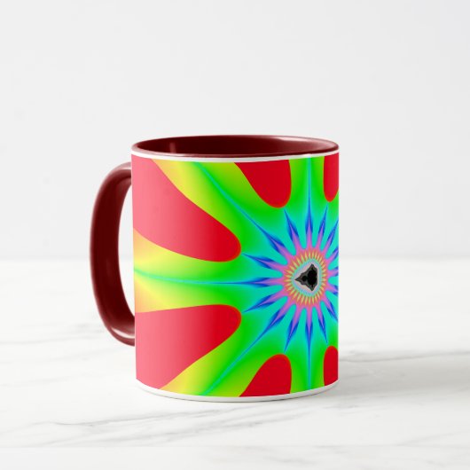 Star - Fractal Mok (Voorkant links)