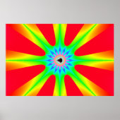 Star - Fractal Poster (Voorkant)