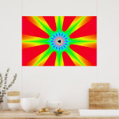 Star - Fractal Poster (Keuken)