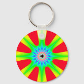 Star - Fractal Sleutelhanger (Voorkant)