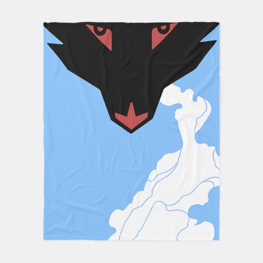 Star Friends Vape Wolf deken (Voorkant)