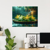 STAR FRUIT - EXOTIC FRUITS POSTER (Thuiskantoor)