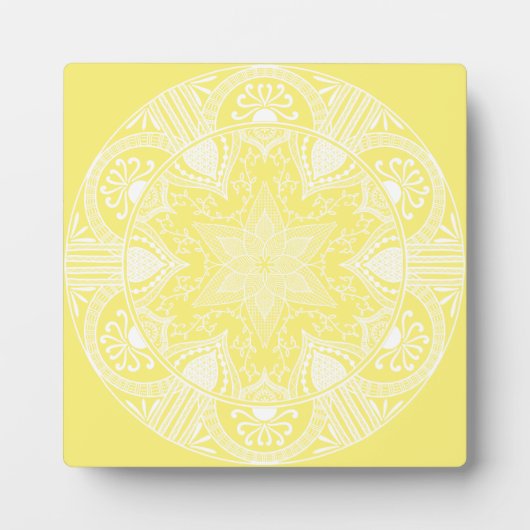Star Fruit Mandala Fotoplaat (Voorkant)