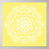 Star Fruit Mandala Poster (Voorkant)