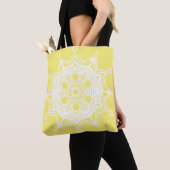 Star Fruit Mandala Tote Bag (Dichtbij)