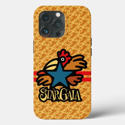 STAR GALA /ESTRELLA GALLO  BY MASANSER PIXELAT Case-Mate iPhone CASE (Achterkant)