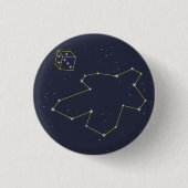 Star Gamer-Button Ronde Button 3,2 Cm (Voorkant)