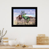 Star Gazer Fairy Poster van Molly Harrison (Keuken)