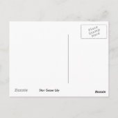 Star Gazer Lily Briefkaart (Achterkant)