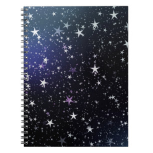 Star Gazer Natuur Sky Space Peace Love Destiny Notitieboek