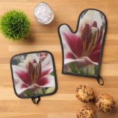 Star Gazer Ovenwant & Pannenlap Set (Top down)