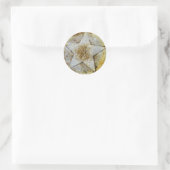 Star Gazer Ronde Sticker (Tas)