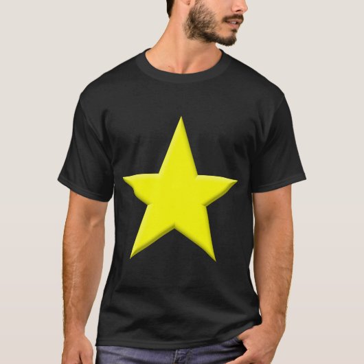 Star - Geel T-shirt (Voorkant)