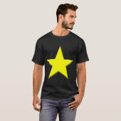 Star - Geel T-shirt (Voorkant volledig)