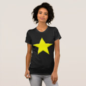 Star - Geel T-shirt (Voorkant volledig)
