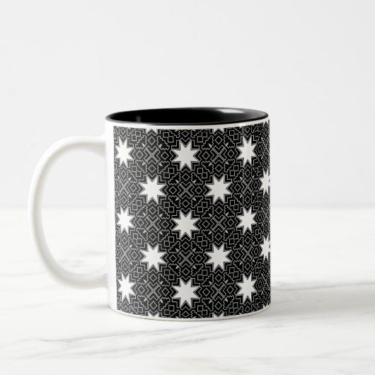 Star Geometric INV Tweekleurige Koffiemok (Links)
