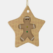 Star GingerBrooMan Ornament (Rechts)