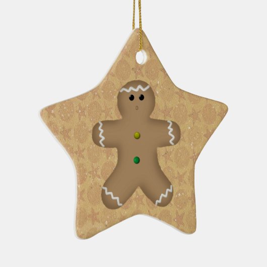 Star GingerBrooMan Ornament (Rechts)
