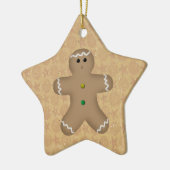 Star GingerBrooMan Ornament (Links)
