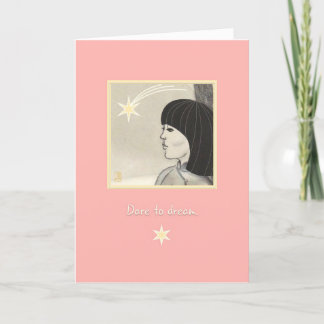Star Girl Dare to Dream 2 Aanmoediging Kaart