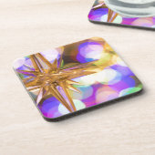 Star Glitter Bier Onderzetter (Linkerzijde)