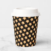 Star Gnome past kleur en tekst aan Papieren Bekers (Achterkant)