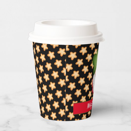 Star Gnome past kleur en tekst aan Papieren Bekers (Rechts)