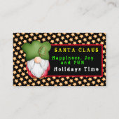 Star Gnome past kleur en tekst aan Visitekaartje (Voorkant)