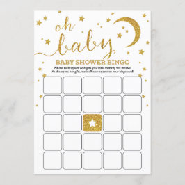 Star Gold Baby Bingo Kaart