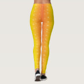 Star Gold Patroon Leggings (Achterkant)