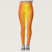 Star Gold Patroon Leggings (Voorkant)