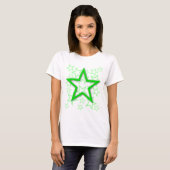 Star Green T-shirt (Voorkant volledig)