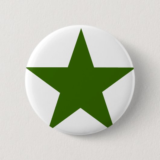 Star GreenDark de MUSEUM Zazzle Gifts Ronde Button 5,7 Cm (Voorkant)
