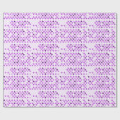 Star Grid Pattern Cadeaupapier (Vlak)