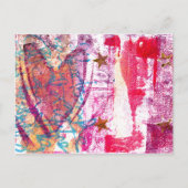 Star Heart Briefkaart (Voorkant)