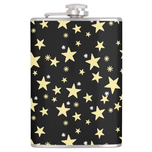 Star Herfst Flask Heupfles (Voorkant)