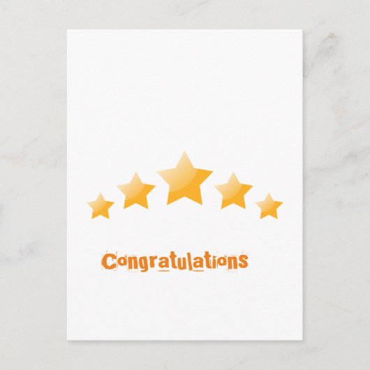 Star Holiday Briefkaart (Voorkant)