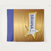 STAR HOLLYWOOD MARQUEE Foto-Op Party Backdrop Wandkleed (Voorkant (horizontaal))