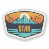 Star, Idaho Sticker (Voorkant)