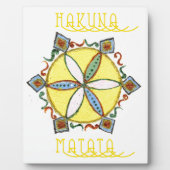 Star in de Making Hakuna Matata Fotoplaat (Voorkant)