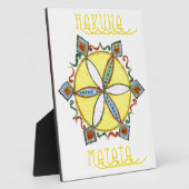 Star in de Making Hakuna Matata Fotoplaat (Zijkant)