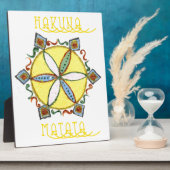 Star in de Making Hakuna Matata Fotoplaat (Zijkant)