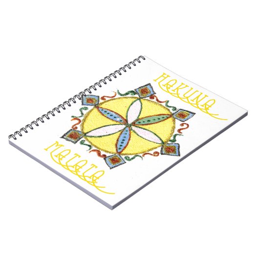 Star in de Making Hakuna Matata Notitieboek (Linkerzijde)