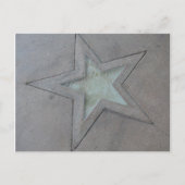 Star in Hollywood Briefkaart (Voorkant)