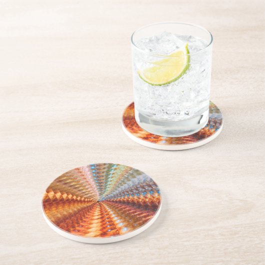 Star Infinity Zandsteen Onderzetter (Zijkant)