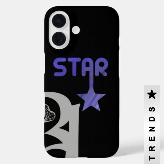 STAR iPhone Hoesje Trend Abstract Lavendel Violet
