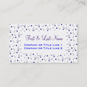 Star is Born Profile Card Visitekaartje